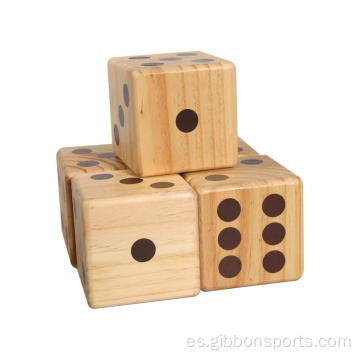 Juguetes de madera Dados de madera